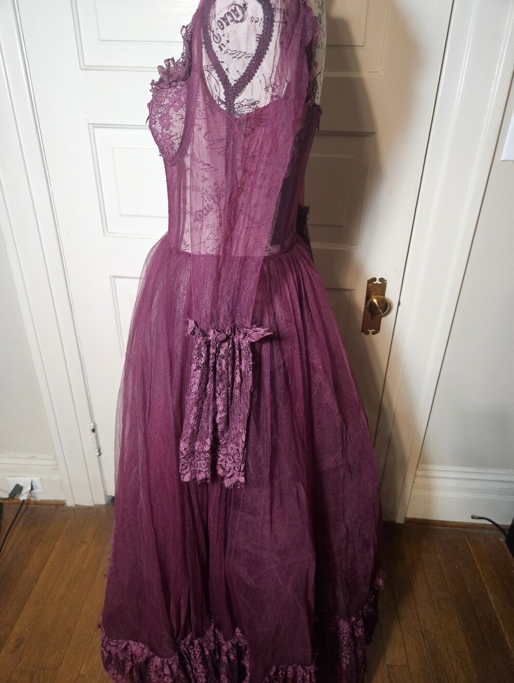Dolls Kill Dance with death maxi dress - Picture 3 of 4